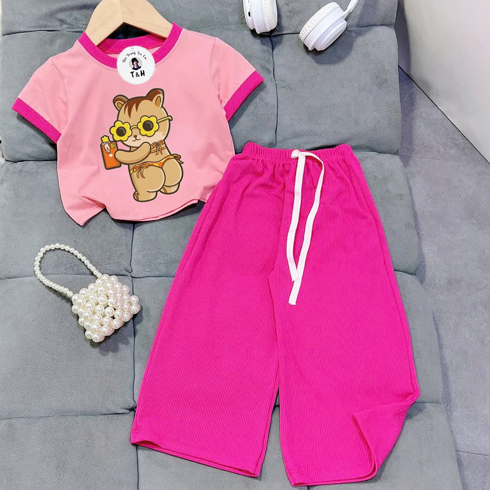 👕👖 ĐỒ BỘ BÉ GÁI – CHO BÉ THÊM ĐÁNG YÊU VÀ THOẢI MÁI 🌸 12-40kg IP631