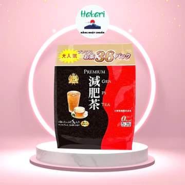 Trà giảm cân, thải độc Genpi Premium Tea Nhật Bản 36 gói túi lọc hỗ trợ tiêu hóa, giảm mỡ thừa