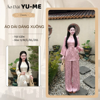 Pháp Phục Đi Chùa Chất Liệu Gấm Tơ Form Ôm  Cực Sang Trọng - Áo Dài YUME