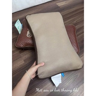 COMBO 2 Gối Mây Đan Lạnh Nhập Khẩu Phù Hợp Mùa Hè - Mây Đan Xen Kẽ Thoáng Mát Mềm Mịn YATASMART