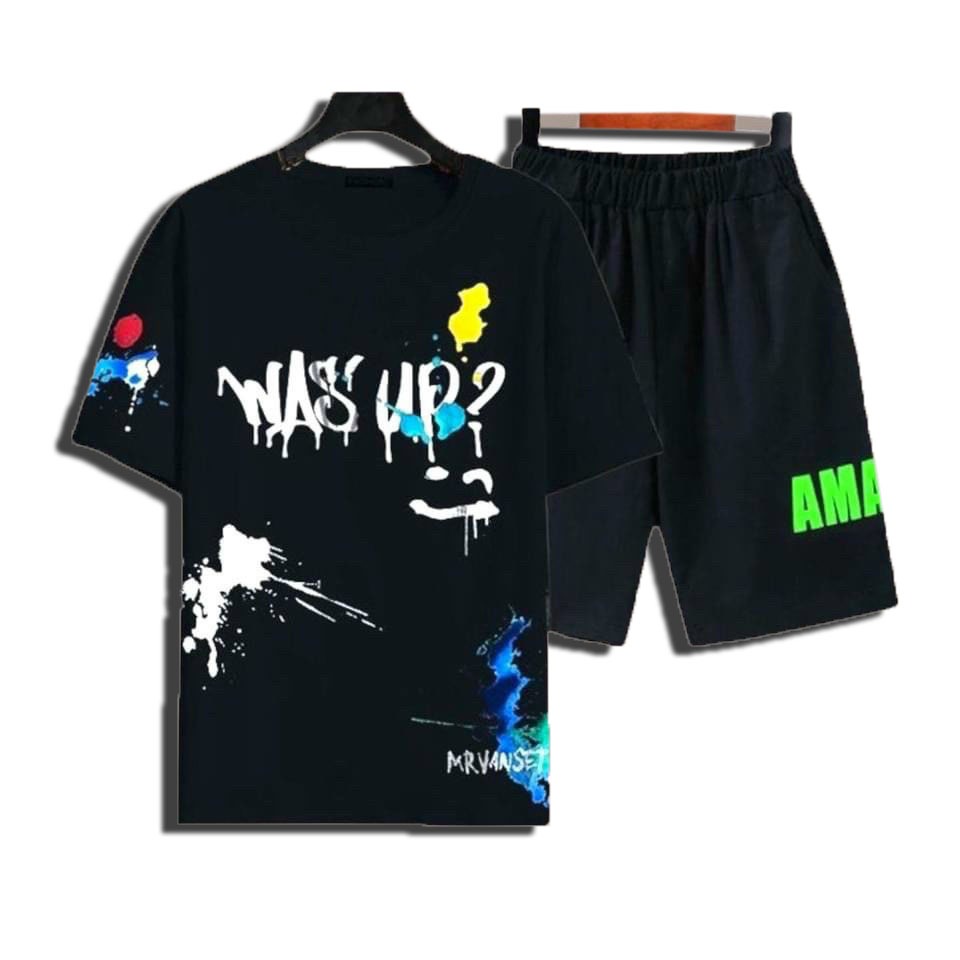 ❤️ GIÁ SỈ ❤️ Bộ Thể Thao Nam WASUP- SÉT ĐỒ HÈ QUẦN ÁO NAM NỮ MẶC NHÀ THUN LƯỚI MÈ