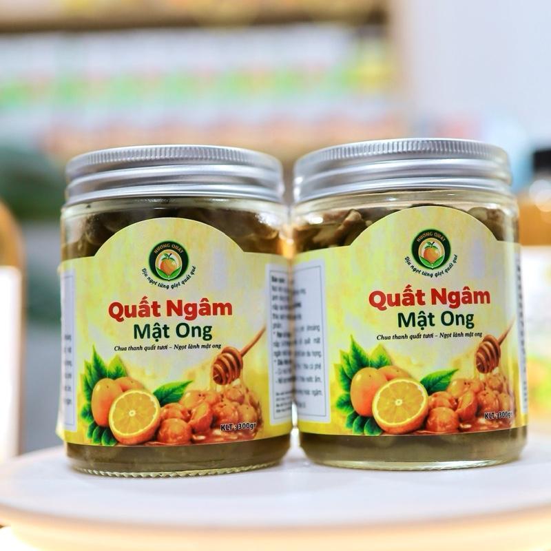Quất Ngâm Mật Ong Hoa Nhãn OCOP Từ Vườn VietGAP 3.6ha 300g