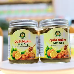 Quất Ngâm Mật Ong Hoa Nhãn OCOP Từ Vườn VietGAP 3.6ha 300g