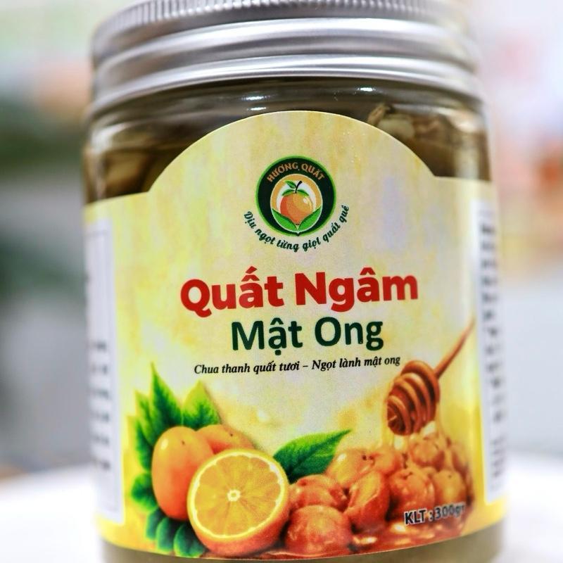 Quất Ngâm Mật Ong Hoa Nhãn OCOP Từ Vườn VietGAP 3.6ha 300g