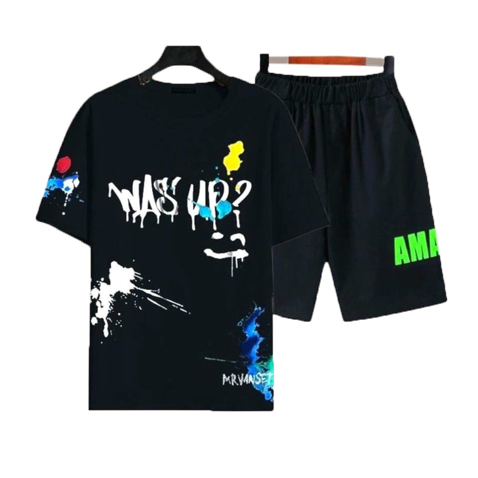 ❤️ GIÁ SỈ ❤️ Bộ Thể Thao Nam WASUP- SÉT ĐỒ HÈ QUẦN ÁO NAM NỮ MẶC NHÀ THUN LƯỚI MÈ