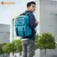 Balo thời trang màu xanh Xbags XB 3201 nhiều ngăn, đựng laptop chống sốc, thiết kế trẻ trung!