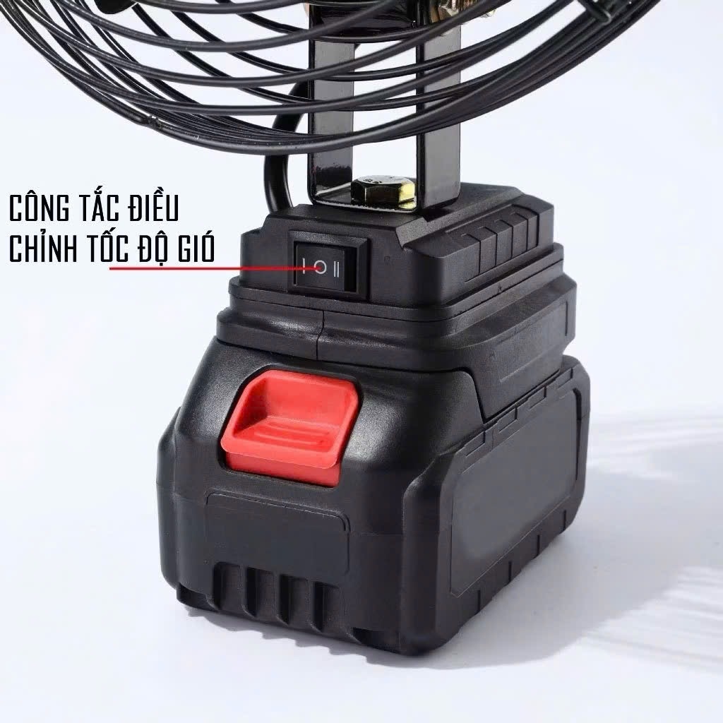Quạt Tích Điện Pin 10-20 Cell Dùng Liên Tục 7-12H Mini Gọn Nhẹ Bền Đẹp Tiện Lợi Đa Năng