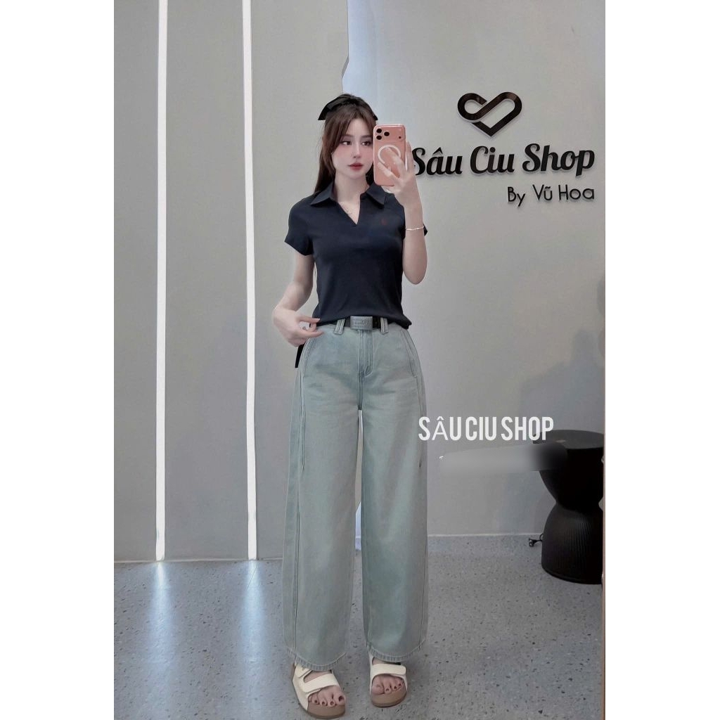 [𝑯𝒂 𝑨𝒏𝒉] Áo Polo Cộc  Tang Ngựa Cổ V QCL1