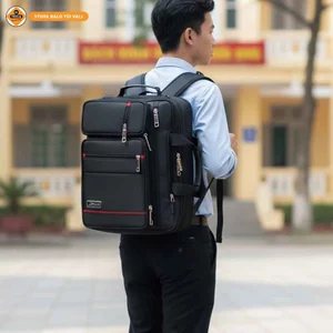 Cặp đa năng cao cấp Xbags– Balo laptop 15.6 inch nhiều ngăn, đeo chéo xách tay tiện lợi – Xb4102!