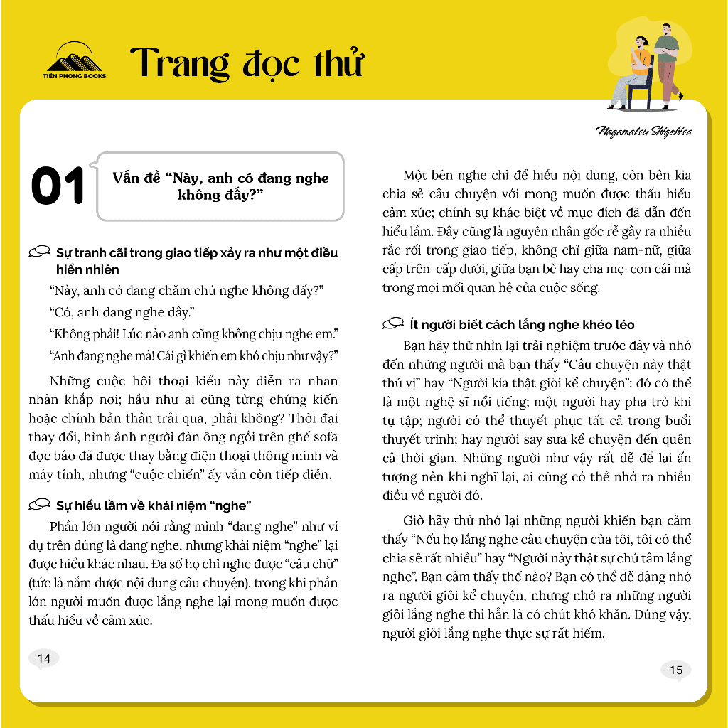 Sách - 90% Thành Công Trong Giao Tiếp Nằm Ở Cách Lắng Nghe - Nói Là Kỹ Năng, Nghe Là Trí Tuệ