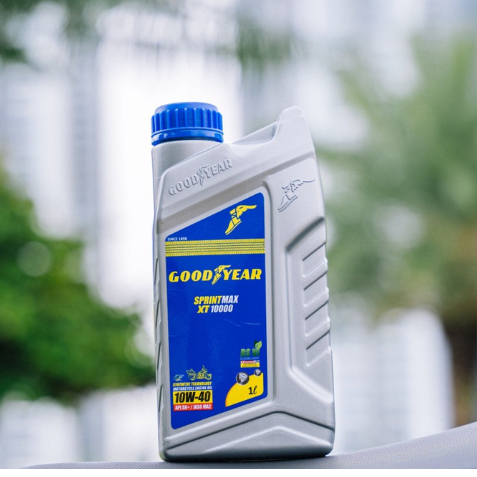 Dầu Nhớt Goodyear XT10000 10W40 Cho Xe Máy - Tặng Kèm 1 Súc Động Cơ,1 Phụ Gia Nhớt Mới Xado Very Turbo