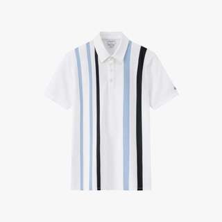 [T7_SALE 20%_HT] Áo Polo Trắng Thiết Kế Đường Kẻ Sọc 1APCS645TRK Biluxury Cao Cấp Kháng Khuẩn Bền Màu