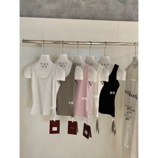 𝐏𝐡𝐢𝐞𝐧 𝐖𝐆𝐖𝐄 | w9219 Áo 3 Lỗ Len Tăm Ôm Body 5 Màu Trơn
