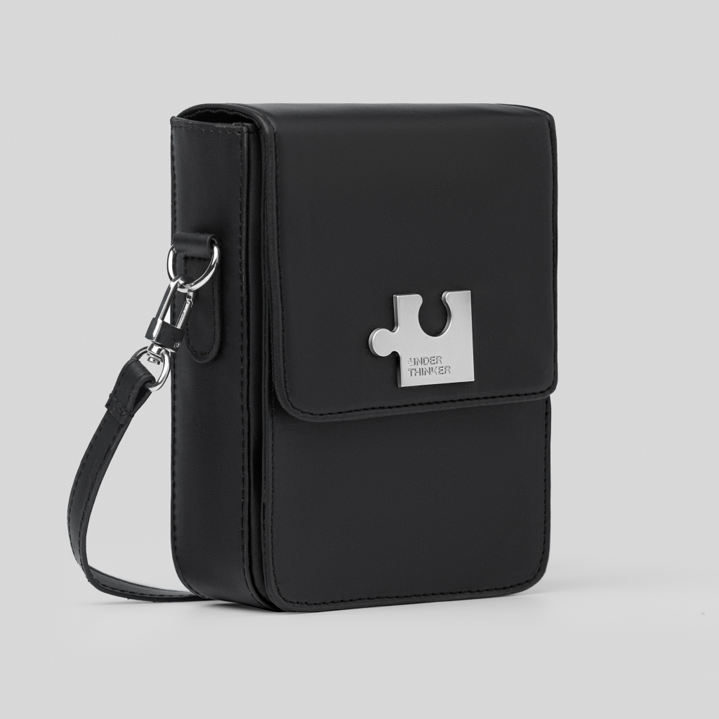 Túi Xách Da PU Đeo Chéo PHONE BAG Nam Nữ Monogram Dập Chìm Cao Cấp Chính Hãng | MIDORI FOR MAN