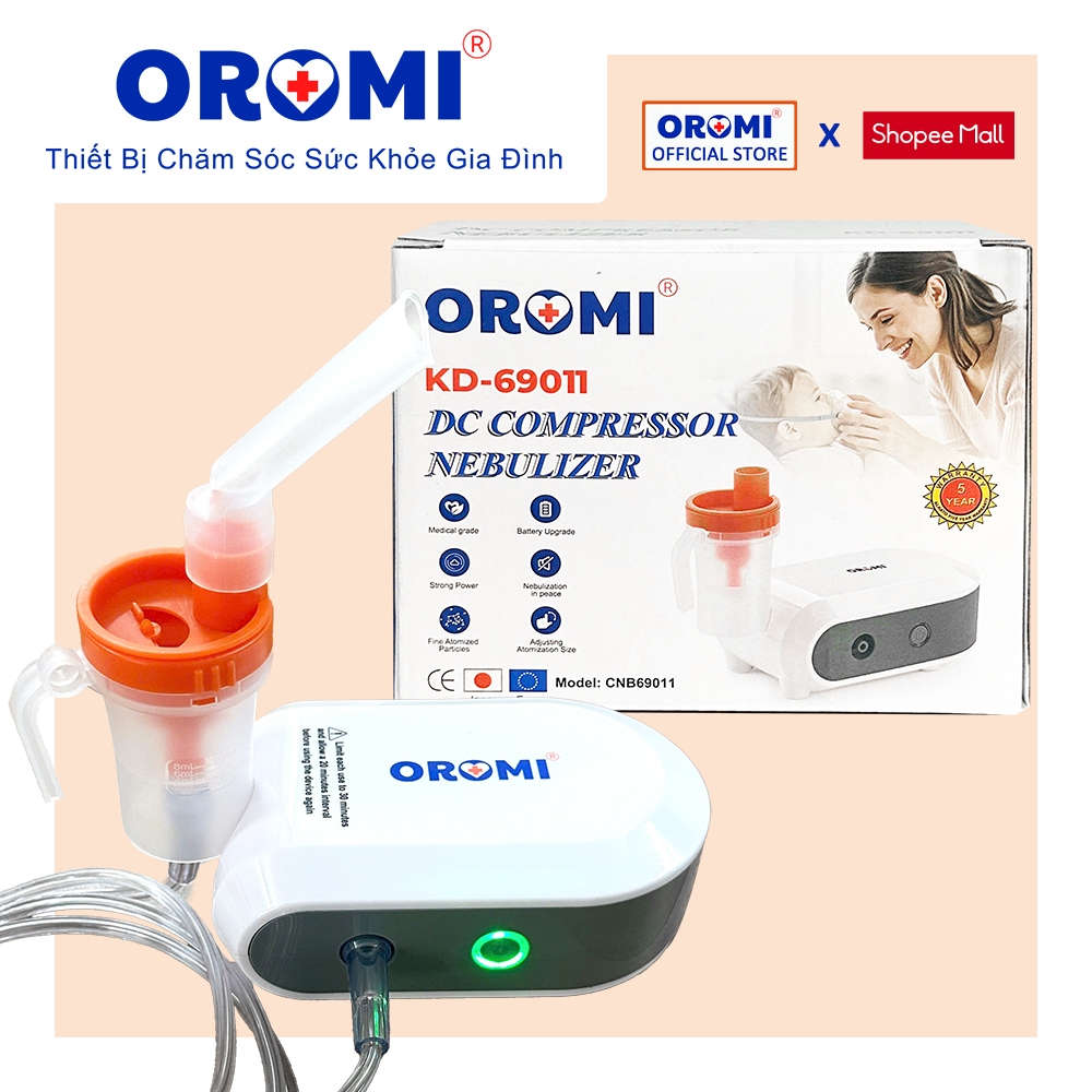 Máy xông khí dung mini OROMI KD-69010/KD-69011/KD-69012 - Máy khí dung cho gia đình