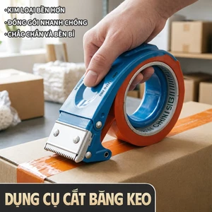 Thiết bị đóng gói dao cắt băng dính tự động, dụng cụ cầm tay đa năng lưỡi dao thép, hàng chất lượng