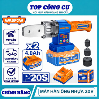 WADFOW Máy hàn ống nhựa sử dụng pin 20V WWM2018 , WWM20182
