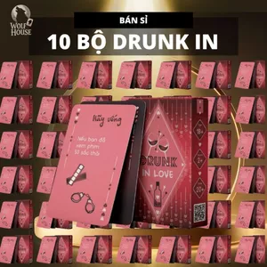 10 Bộ Bài Drunk In Love 55 Lá Nhậu Cho Các Cặp Đôi Giải Trí, Thú Vị Tiện Lợi Mang Theo THE KAS
