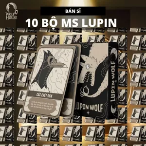 10 Bộ Bài Ma Sói Lupin Hộp Thường Lá Bài Dày Dặn Cán Bóng Phù Hợp Để Chơi Cùng Bạn Bè