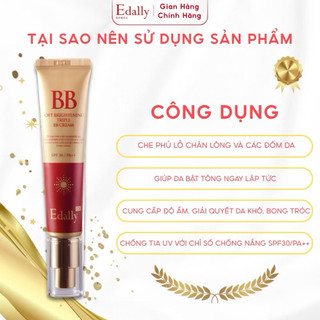 Kem nền BB Che Phủ Khuyết Điểm Chống nắng Hoàn Hảo Kem nền Tone Tự Nhiên Edally Hàn Quốc Chính Hãng