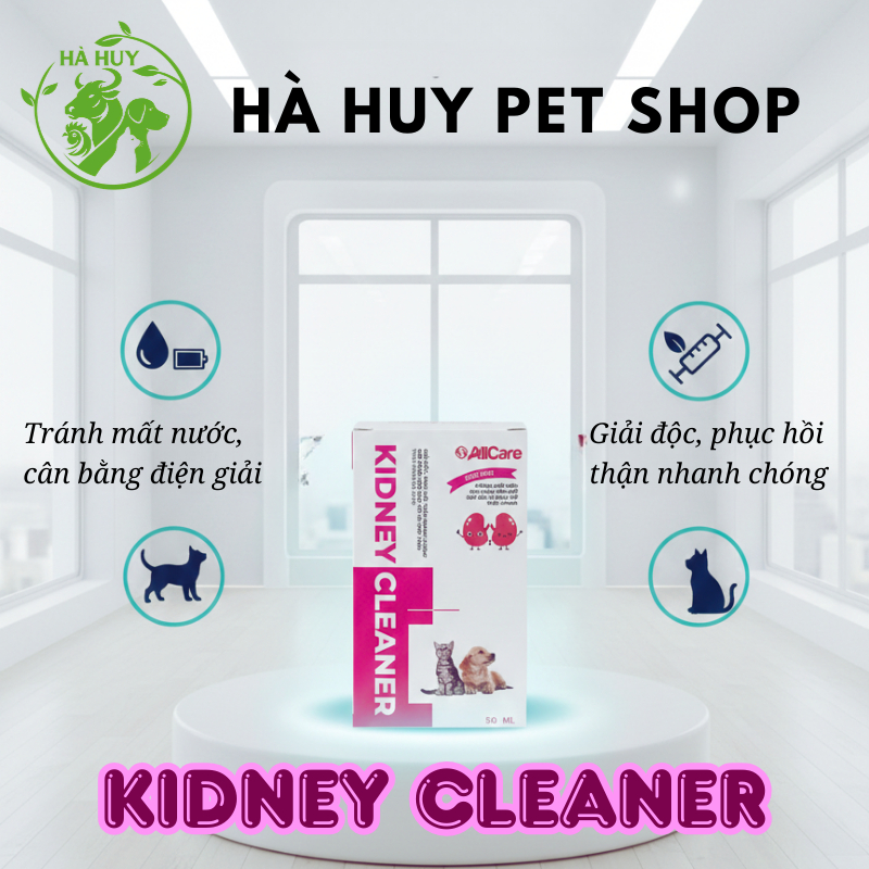 Siro Giải Độc Thận Kidney Cleaner Cho Chó Mèo – Hỗ Trợ Thận, Ngừa Sỏi Tiết Niệu