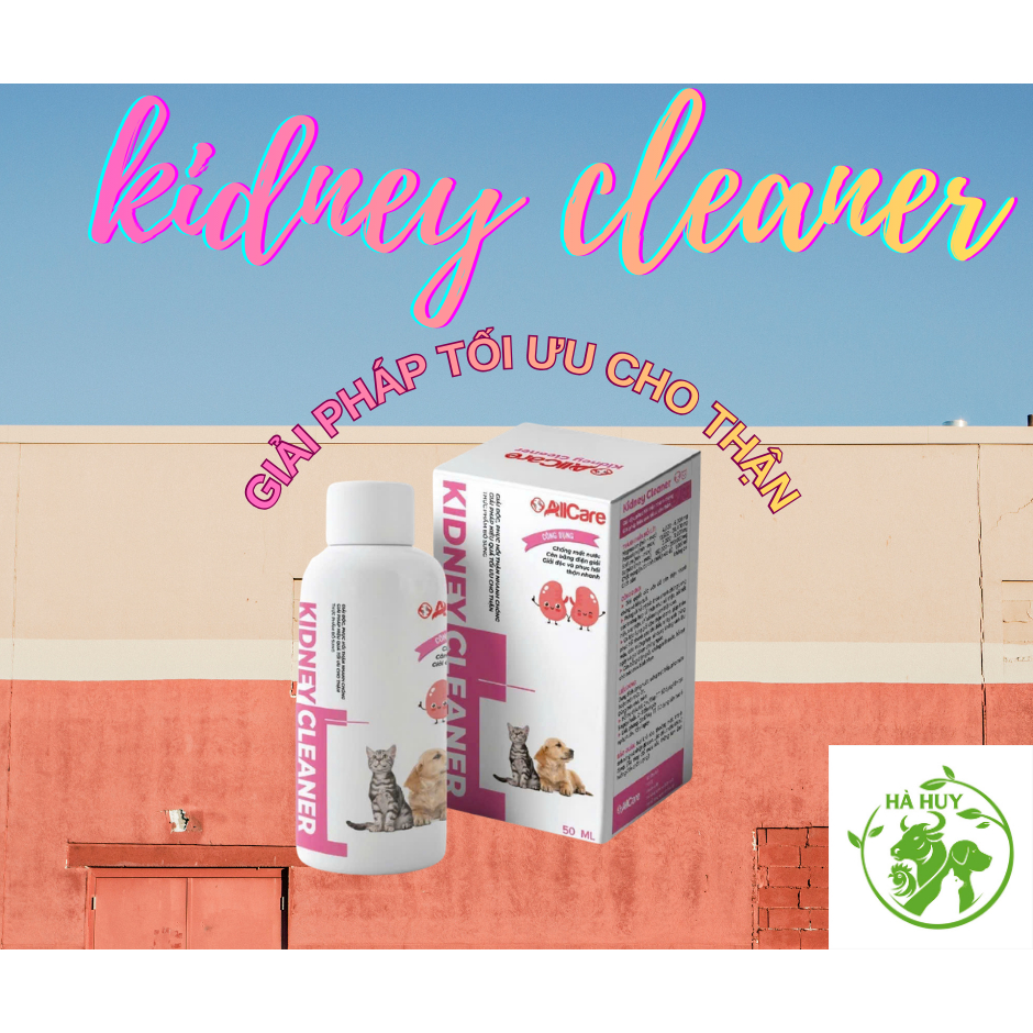 Siro Giải Độc Thận Kidney Cleaner Cho Chó Mèo – Hỗ Trợ Thận, Ngừa Sỏi Tiết Niệu