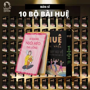 10 Bộ Bài Huệ Tám Say Chưa Chai 20 Lá Boardgame Thú Vị Chơi Cùng Bạn Bè, Tiệc Tùng THE KAS