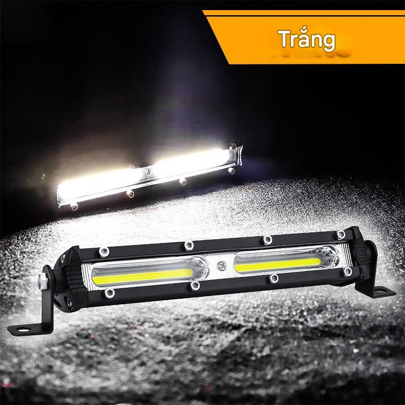 Đèn làm việc / Đèn phụ trợ LED COB 12-24V 7inch chiếu sáng an toàn khi lái xe dành cho xe tải xe máy xe tay ga xe địa