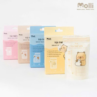 Hộp 30 túi trữa sữa Molli chính hãng - dung tích 150ml/200ml/250ml