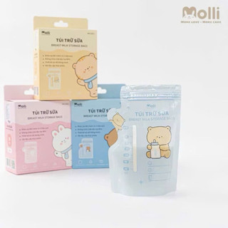 Hộp 30 túi trữa sữa Molli chính hãng - dung tích 150ml/200ml/250ml