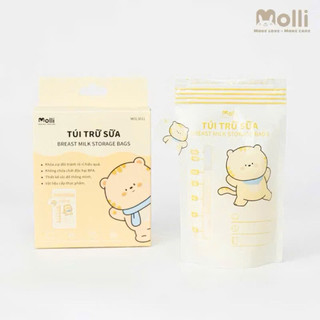 Hộp 30 túi trữa sữa Molli chính hãng - dung tích 150ml/200ml/250ml