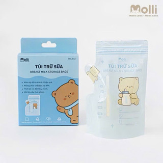 Hộp 30 túi trữa sữa Molli chính hãng - dung tích 150ml/200ml/250ml