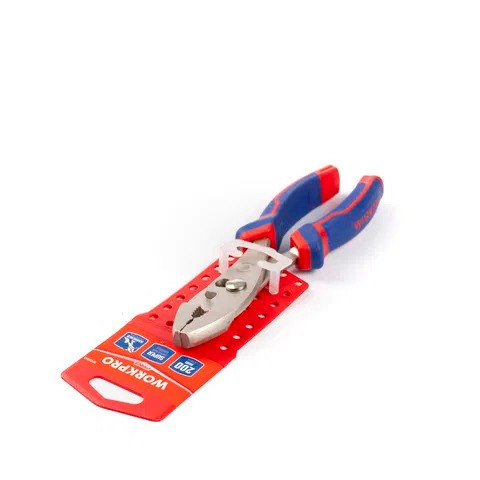 Kìm cắt 2 lỗ có tay cầm chống trượt WOKKPRO WP231044 (160mm-6 inch), WP231045 (200mm - 8 inch), bằng thép Cacbon cao cấp