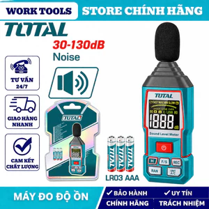 TOTAL Máy đo độ ồn kỹ thuật số TETSL01 , TETSL031 (Cam kết Chính Hãng 100%)