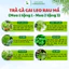 Mua 2 tặng 3 Trà Cà Gai Leo Rau Má Thảo Dược Zone