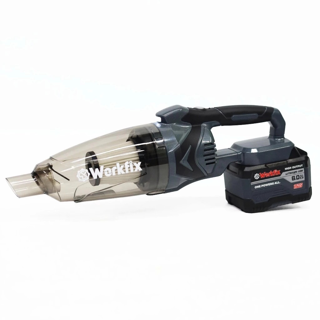 Máy Hút Bụi Workfix WF-VC01BL, Dung Tích 750ml Siêu Khỏe 100% Lõi Đồng, Chuyên Hút Bụi, Rác