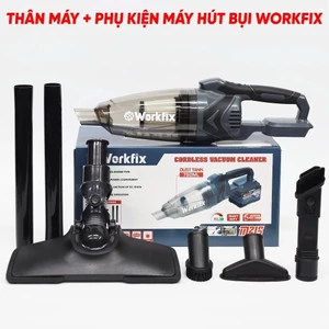 Máy Hút Bụi Workfix WF-VC01BL, Dung Tích 750ml Siêu Khỏe 100% Lõi Đồng, Chuyên Hút Bụi, Rác
