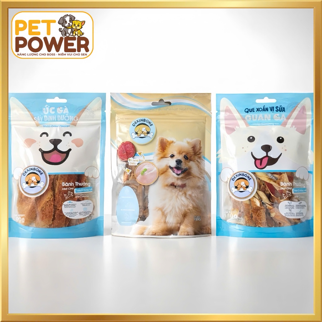Snack Cho Chó Dexinbone Hỗ Trợ Sạch Răng & Bổ Sung Canxi