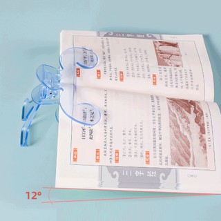 Kẹp Cố Định Trang Sách Nhựa ABS Trong Suốt Giúp Kẹp, Giữ Sách Cố Định Thông Minh Giúp Đọc Sách, Học Tập Hiệu Quả