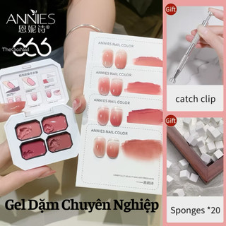 Gel Dặm Má Hồng ANNIES 2.5g/ô – Gel Ombre Blush Nail Tán Loang Tự Nhiên, Hơ UV/LED Bền Màu ANNIES CHÍNH HÃNG | Nail666
