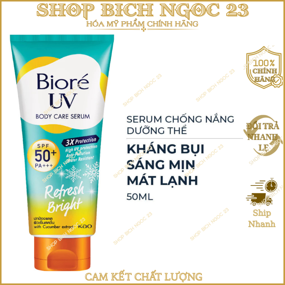 Chống nắng body, biore - Serum Chống Nắng Body Biore SPF50/PA+++ 150ML