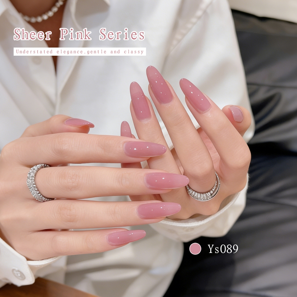 XEIJAYI 10ml - Sơn móng tay dạng gel màu hồng xám, độ bão hòa thấp, thích hợp cho việc tự làm nail art.