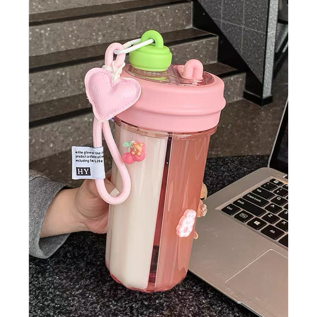 Bình nước chia ngăn tiện dụng dung tích 850ml
