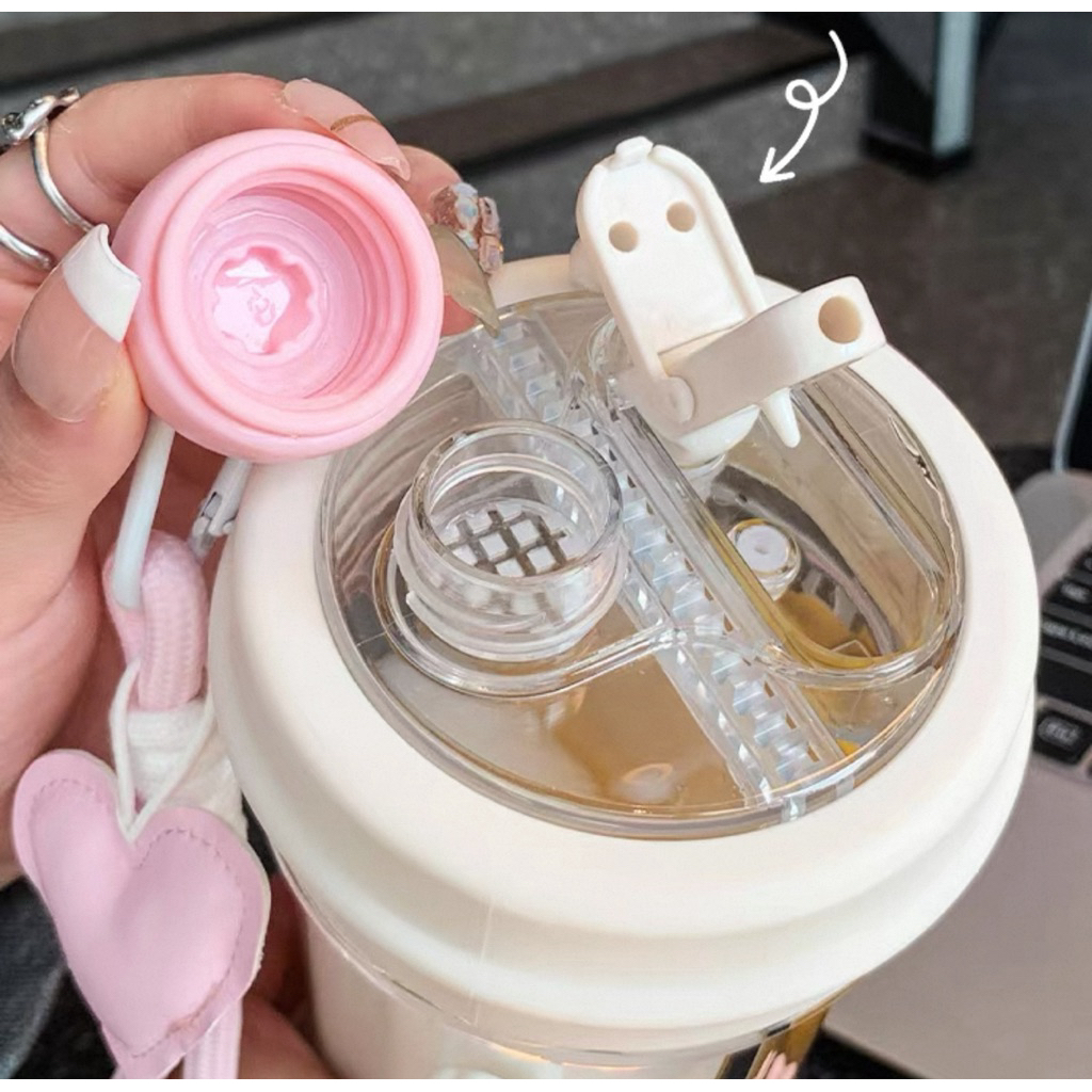 Bình nước chia ngăn tiện dụng dung tích 850ml