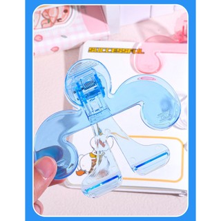 Kẹp Cố Định Trang Sách Nhựa ABS Trong Suốt Giúp Kẹp, Giữ Sách Cố Định Thông Minh Giúp Đọc Sách, Học Tập Hiệu Quả