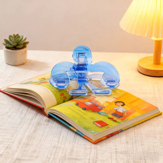 Kẹp Cố Định Trang Sách Nhựa ABS Trong Suốt Giúp Kẹp, Giữ Sách Cố Định Thông Minh Giúp Đọc Sách, Học Tập Hiệu Quả
