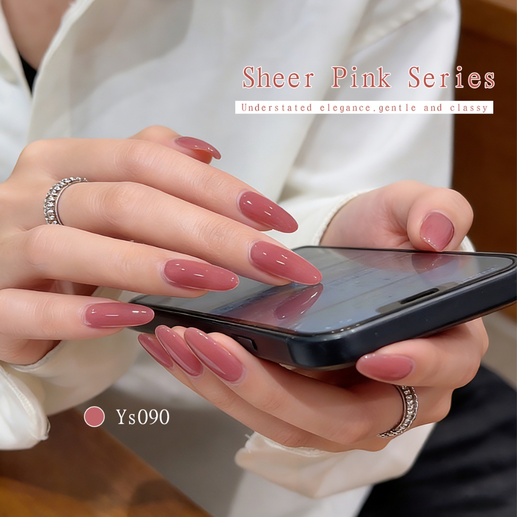 XEIJAYI 10ml - Sơn móng tay dạng gel màu hồng hoa hồng, thích hợp sử dụng tại salon và cho mọi tông da.