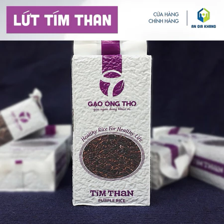 GẠO LỨT TÍM THAN GẠO ÔNG THỌ GẠO ĐẶC SẢN SÓC TRĂNG TÚI 1 KG