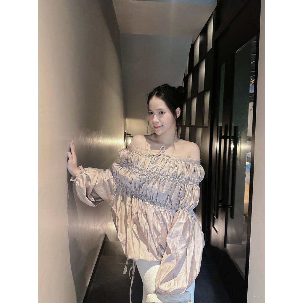 THUYDUONGZOO - ÁO TRỄ VAI TIỂU THƯ TONE MÀU IU