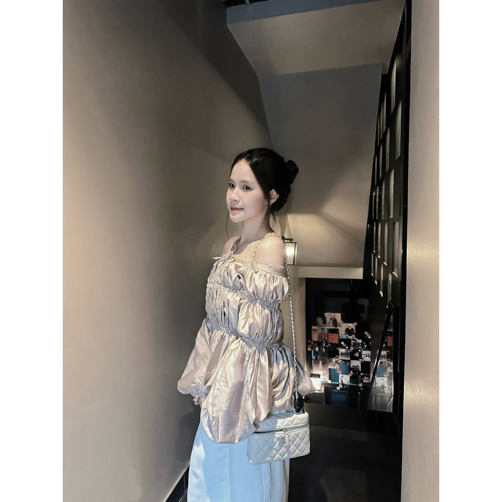 THUYDUONGZOO - ÁO TRỄ VAI TIỂU THƯ TONE MÀU IU